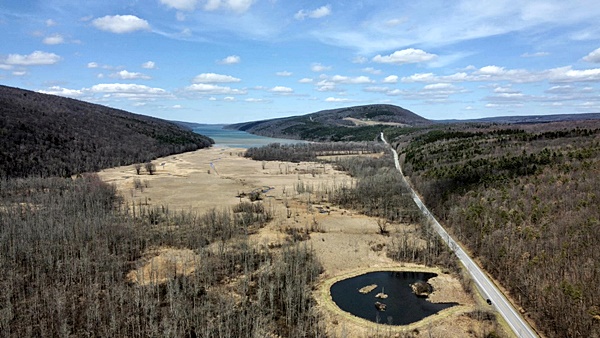 hcl_photo_dangler_dan_2023_pic02_hemlock_lake_looking_north_at_bald_hill_resize600x338